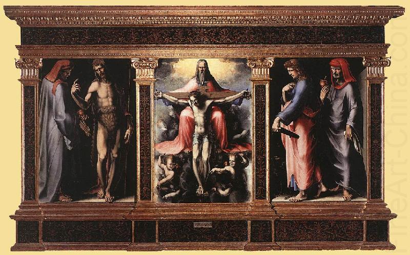 BECCAFUMI, Domenico Trinity fgj oil painting picture
